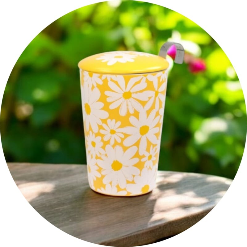 Tazze Tisaniere Daisy set 2pz