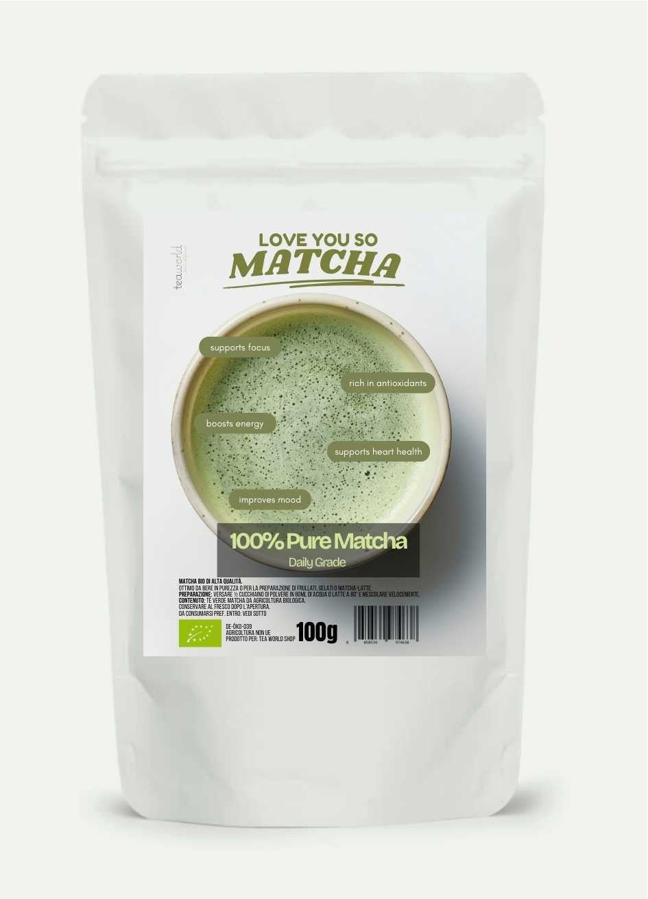 Tè Verde Matcha Daily BIO 100g
