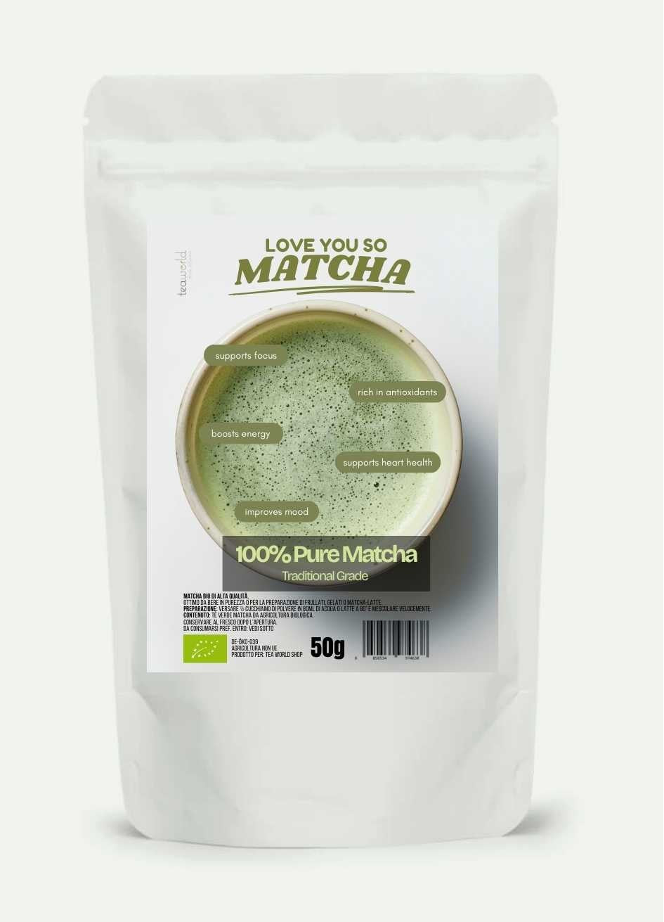 Tè Verde Matcha Traditional BIO 50g