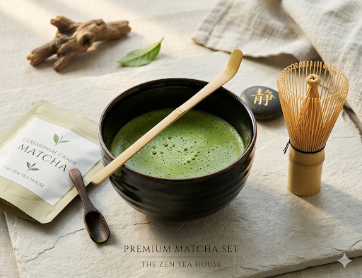 Tazze Tazza + Chasen + dosatore x Matcha