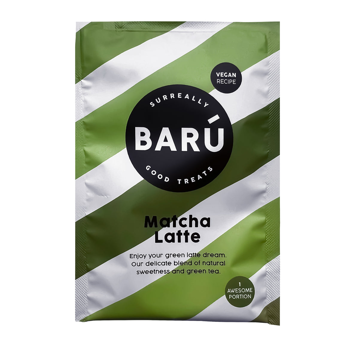 Confezione singola da 20 g di Matcha Latte, bustina monodose – ricetta vegana, basta aggiungere latte